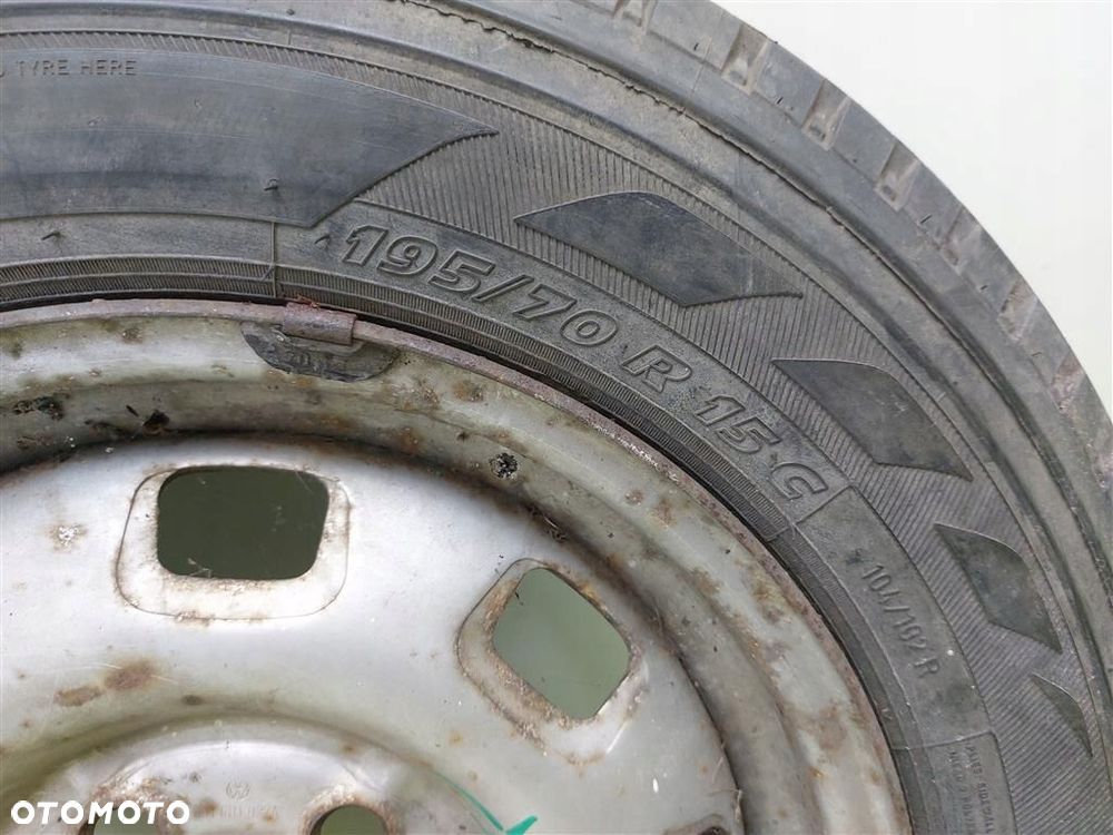 Koło stalowe FELGA OPONA 1 SZT VW TRANSPORTER T4 1992-2003 15 5X112 ET 55 - 3