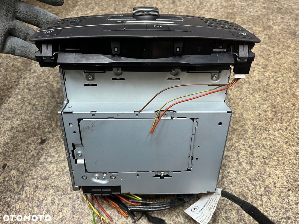 Radio nawigacja Navi GPS czytnik plyt CD Mercedes W204 ORG - 5