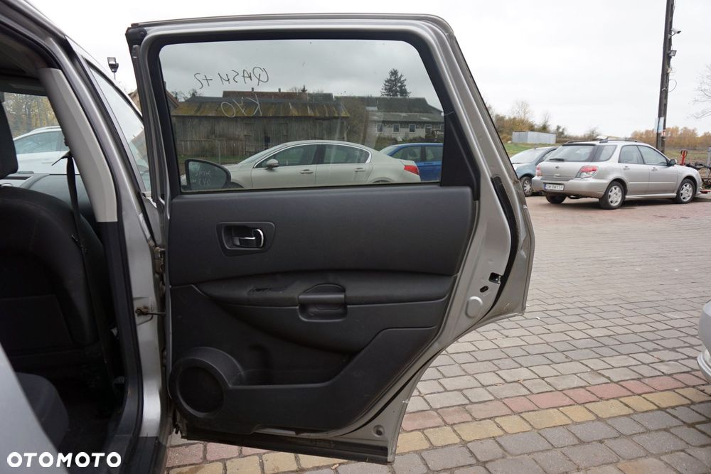 DRZWI TYLNE PRAWE QASHQAI+2 I J10 KY0  SREBRNY NISSAN 2008-2013 - 5