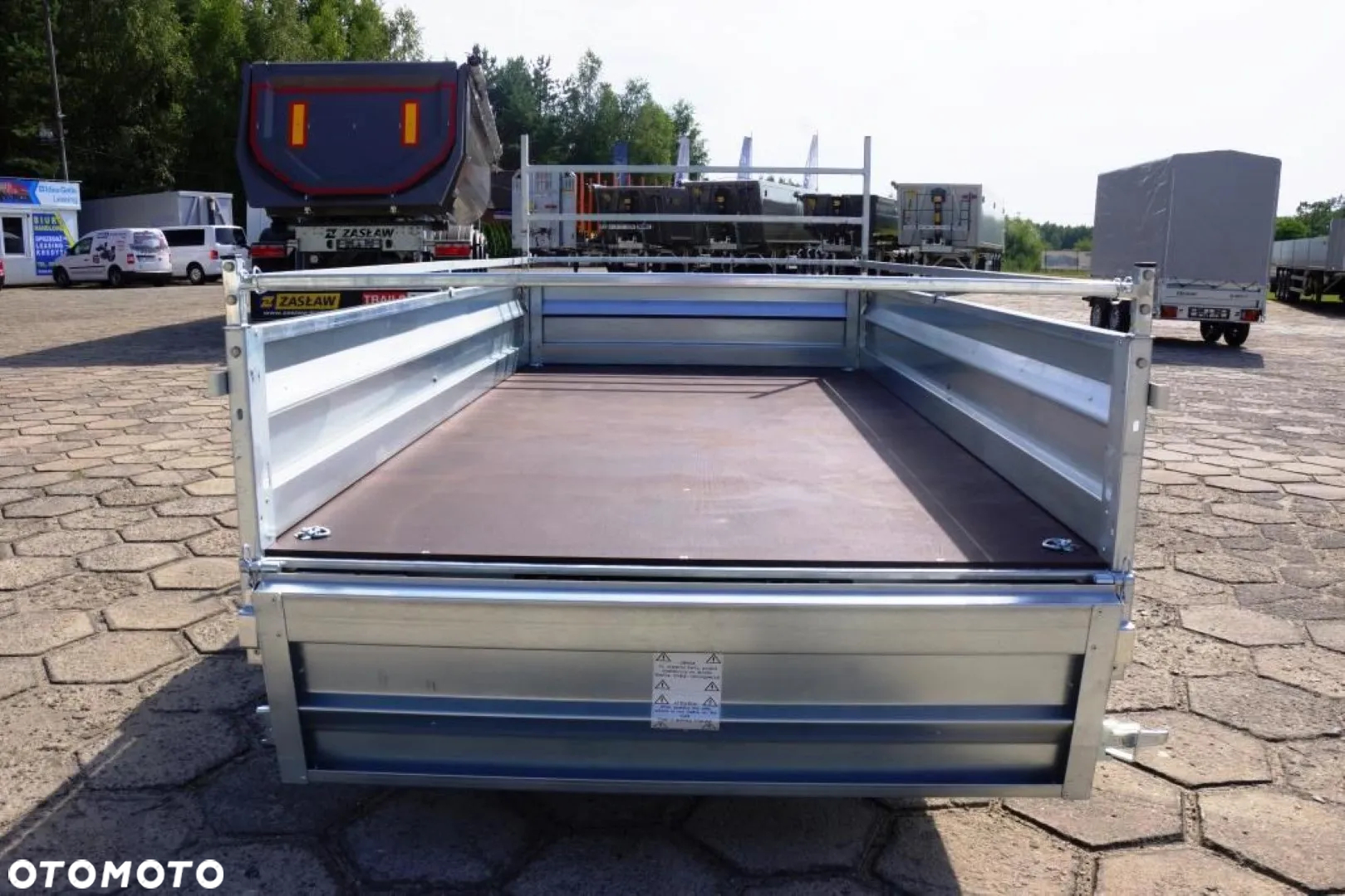 Zaslaw 1 oś, przyczepa prawko B, 750 kg DMC  MOCNA I SOLDNA - 16