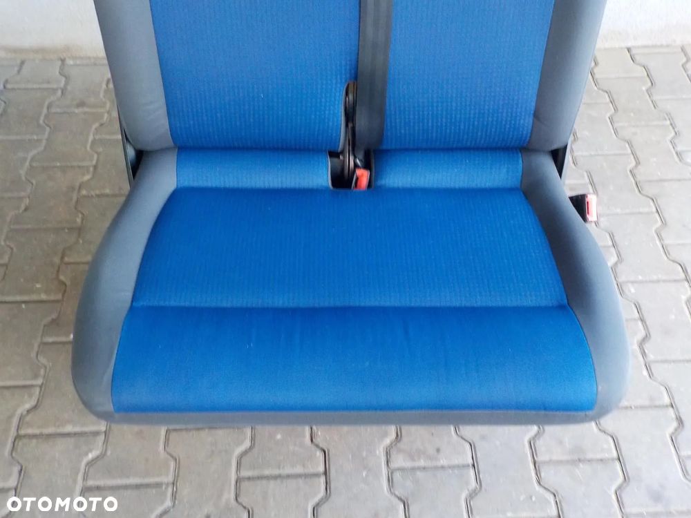 VW T5 FOTEL PODWÓJNY PASAŻERA PRZÓD DWÓJKA - 2