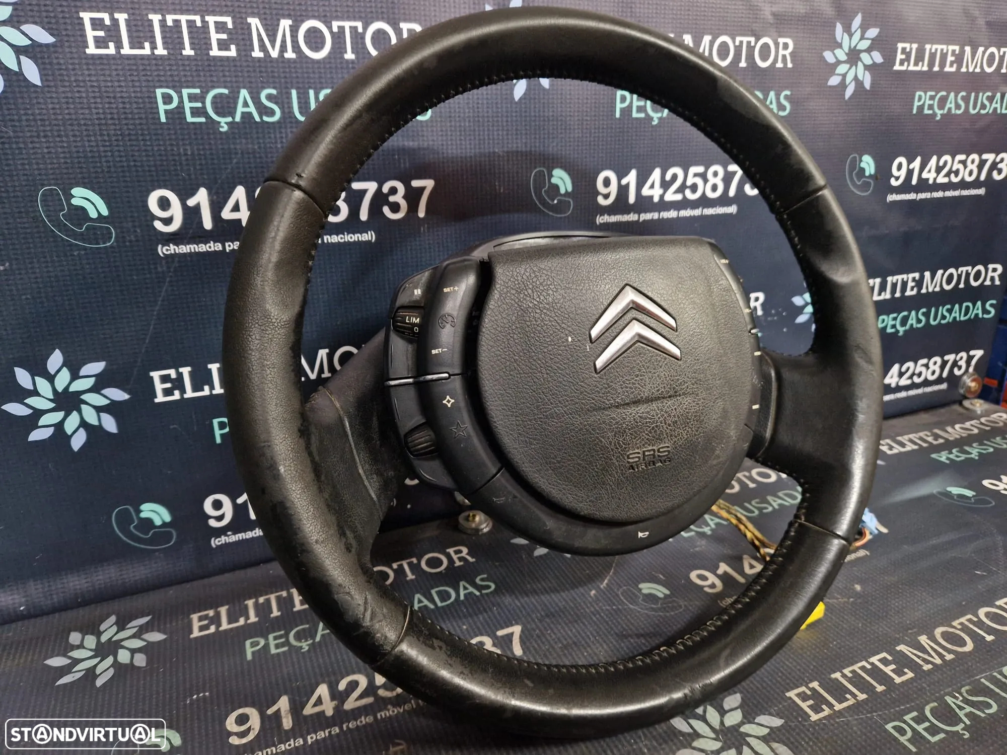 Volante pele usado CITROEN C4 MULTIFUNÇÕES AIRBAG - 2