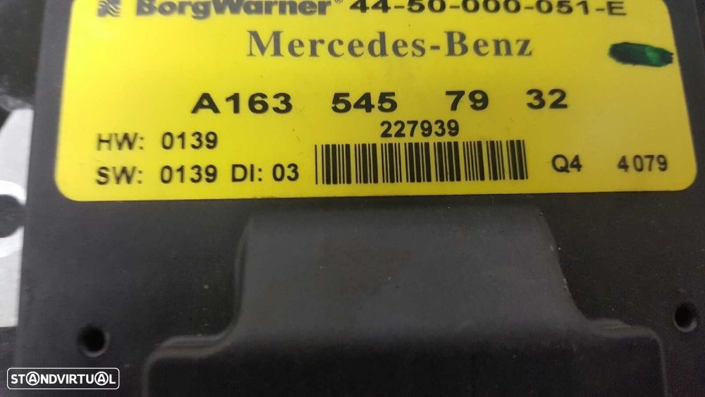 MÓDULO ELETRÓNICO MERCEDES CLASE M (W163) 400 CDI FINAL EDITION (163.128) - 2