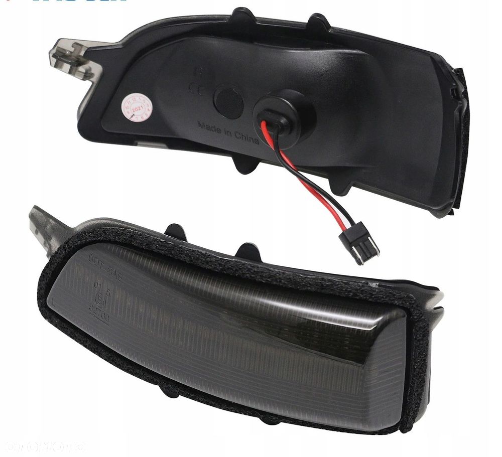 kierunkowskaz migacz lusterko kpl led tuning black jaguar xf xj x-type - 4