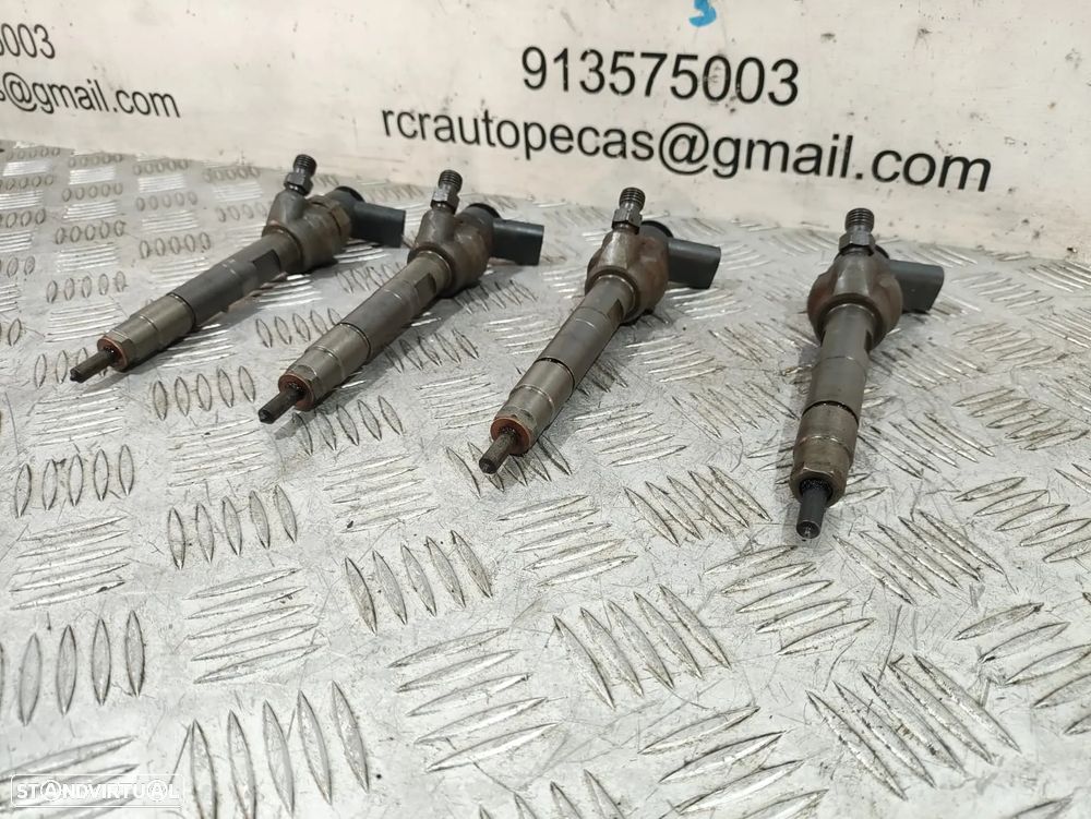 Conjunto Injetores Bosch - BMW 16D 18D - 0445110289 7798446 - E81 E87 E88 E82 F20 F21 F22 E90 E91 F30 F31 F34 F36 E84 Mini R55 R56 R57 R58 R59 R60 - 4