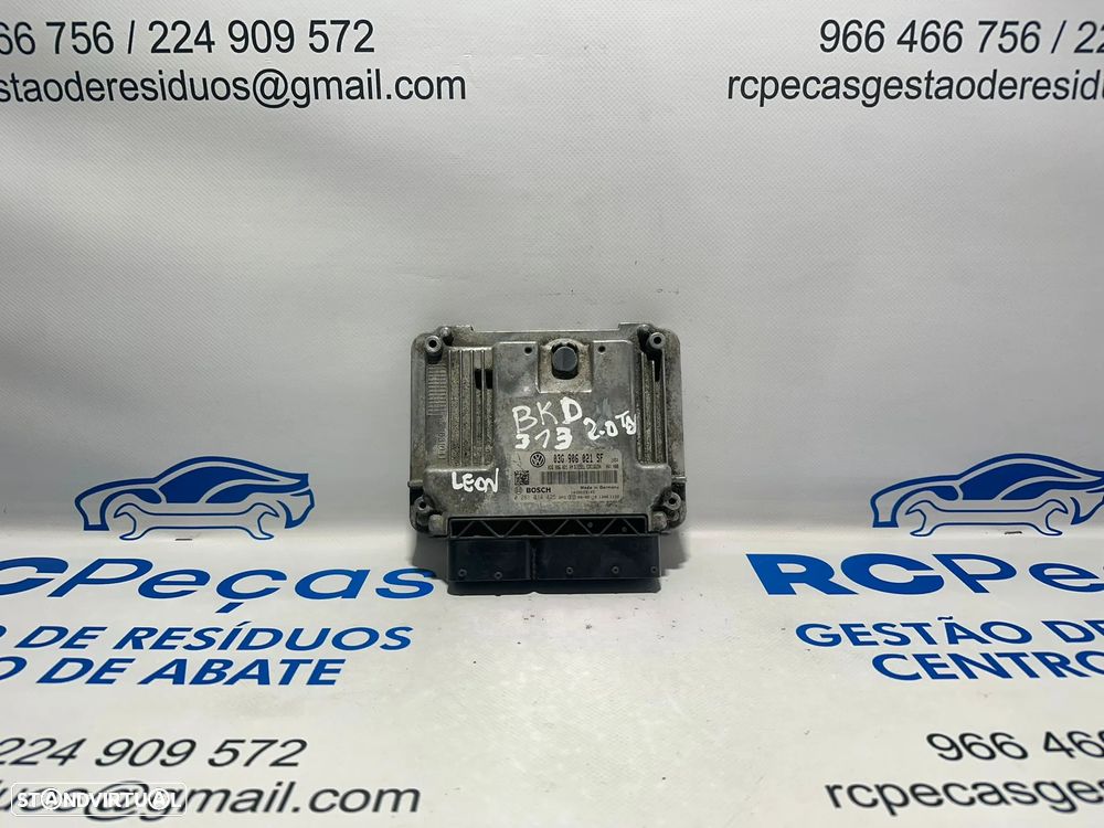 .Centralina Motor Bosch VW VAG Seat Leon 1P 2.0 TDi BKD 03G906021SF 0281014425 2005 - 2012 - 4