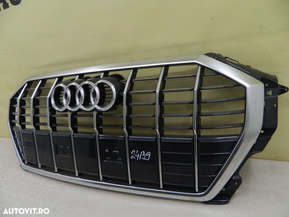 Grila radiator Audi Q3 83A S-Line, 2018, 2019, 2020, 2021, 2022, 2023, cod origine 83A853651E. - 4