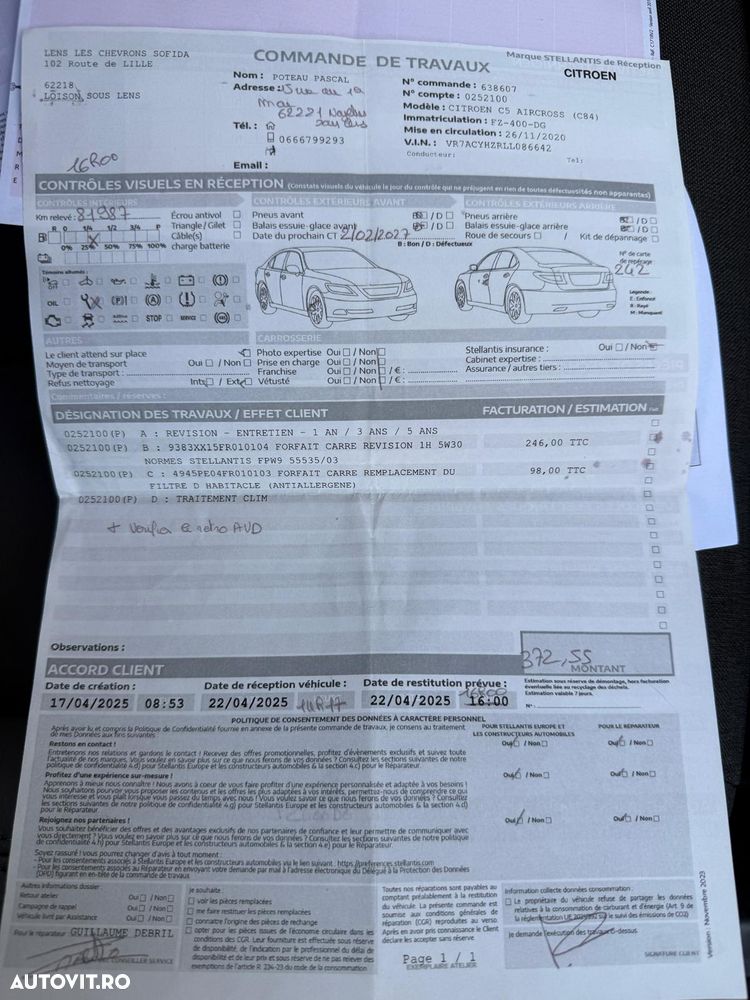 Citroën C5 Aircross 1.5 BlueHDi S&S EAT8 Shine - 25