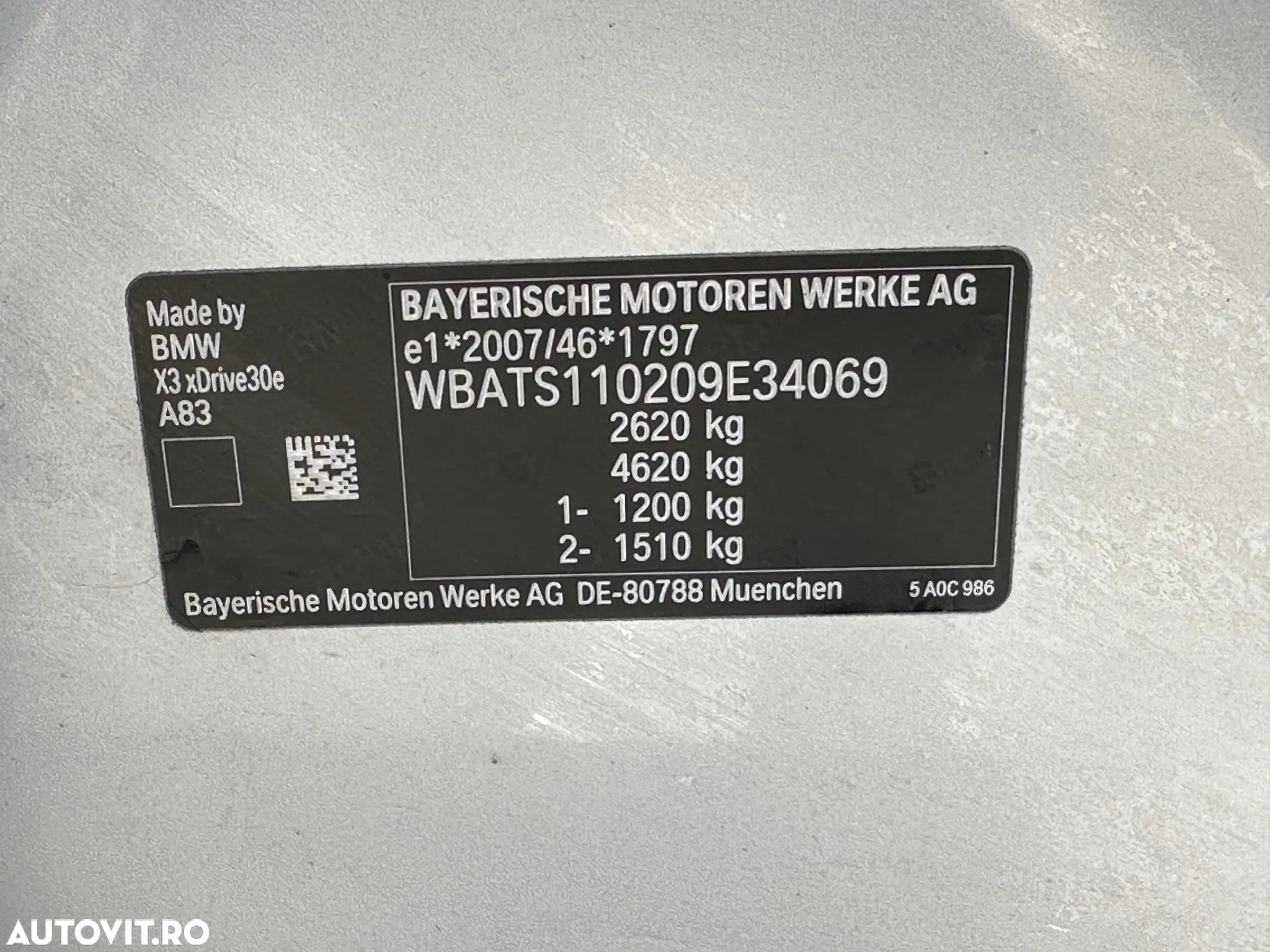 BMW X3 xDrive30e AT PHEV - 10
