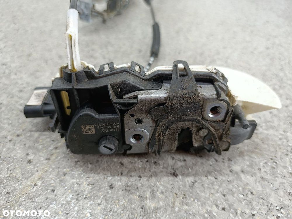 ZAMEK DRZWI LEWY PRZÓD CITROEN C5 III PSA006182 9660525480 - 2