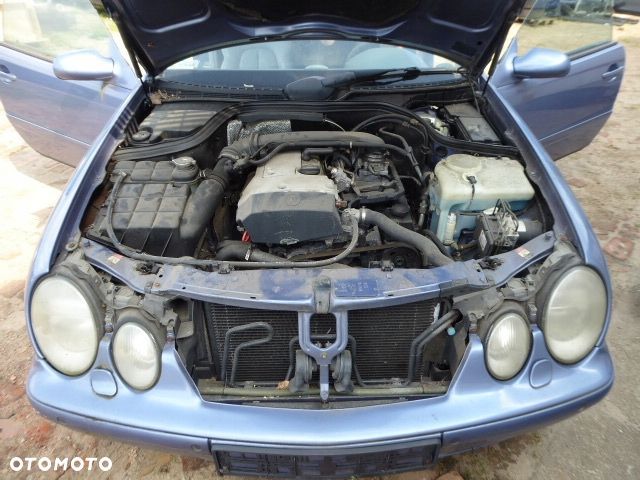 MERCEDES BENZ CLK W208 97-03 SILNIK GOŁY SŁUPEK 2.0 111945 KOMPRESOR - 3