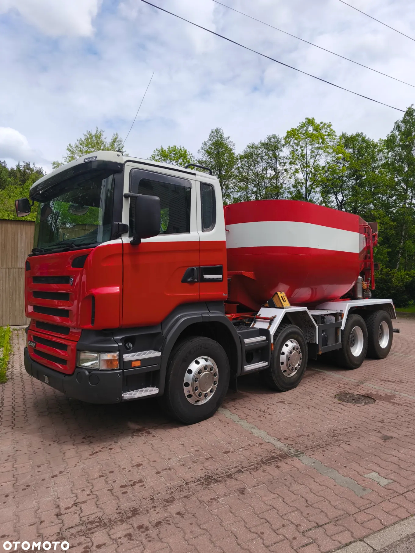 Scania R440 mulda silos 8x4 - 4