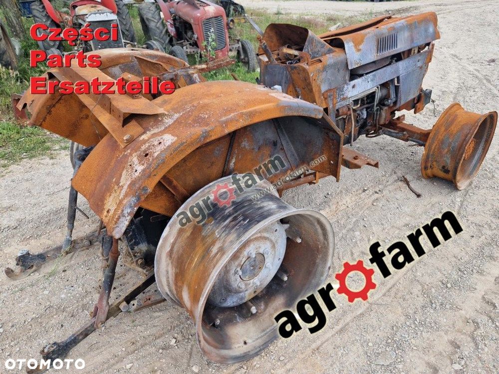 Case 633 A części, skrzynia biegów, silnik, most - 1