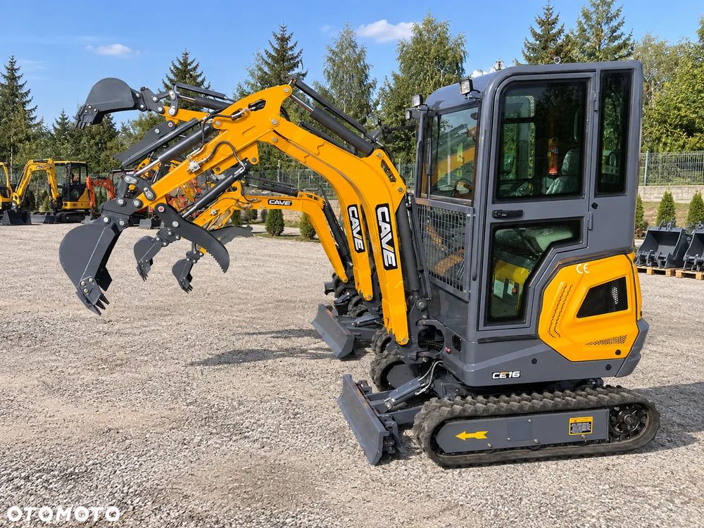 Kubota / LAIDONG CAVE CE16 NOWA Koparka 1.6T 2026r LEASING/RATY - Szybka Decyzja! Kabina, Ogrzewanie, Skrętne ramie, ZESTAW - 12