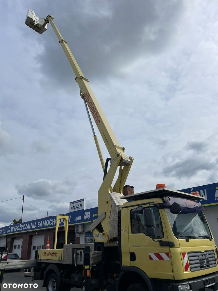 MAN Man TGL 8.180 Podnośnik koszowy 27m RUTHMANN T270 Zwyżka 2008 - 14