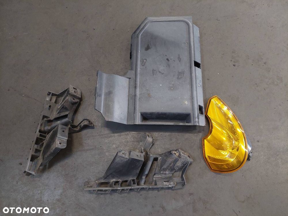 KOMPLETNY PRZÓD MASKA ZDERZAK BŁOTNIKI LAMPA PAS RENAULT MODUS I - 2