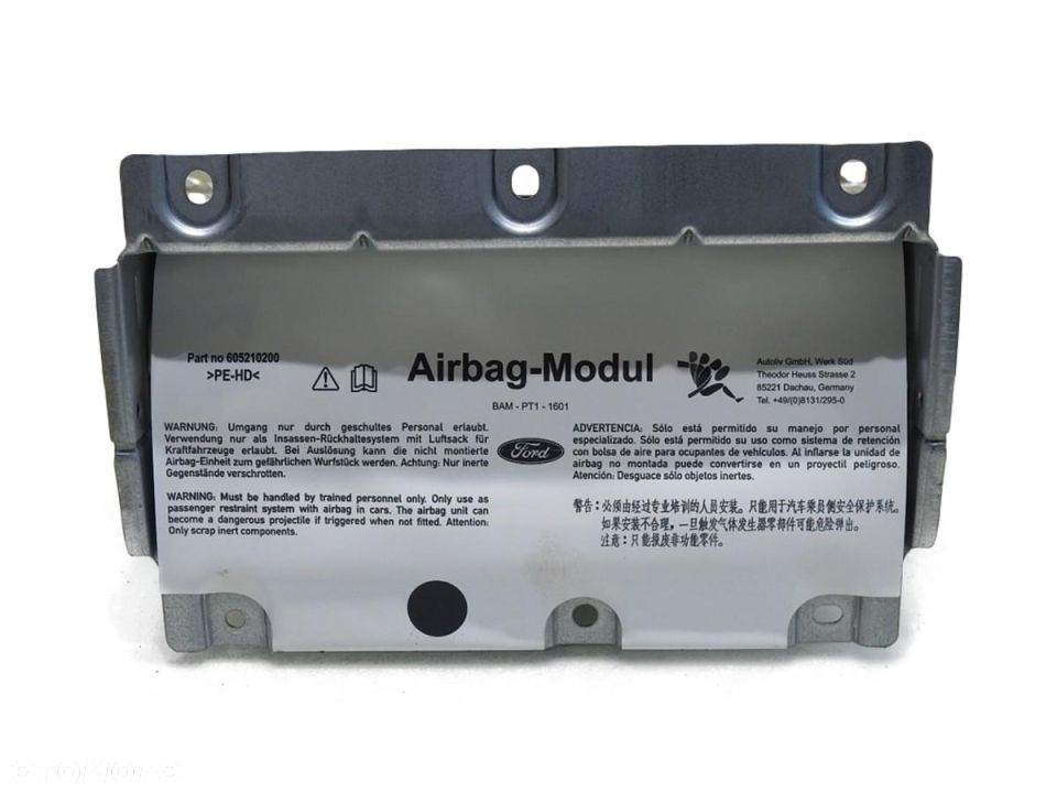 PODUSZKA AIRBAG PASAŻERA FORD MONDEO MK4 LIFT - 1