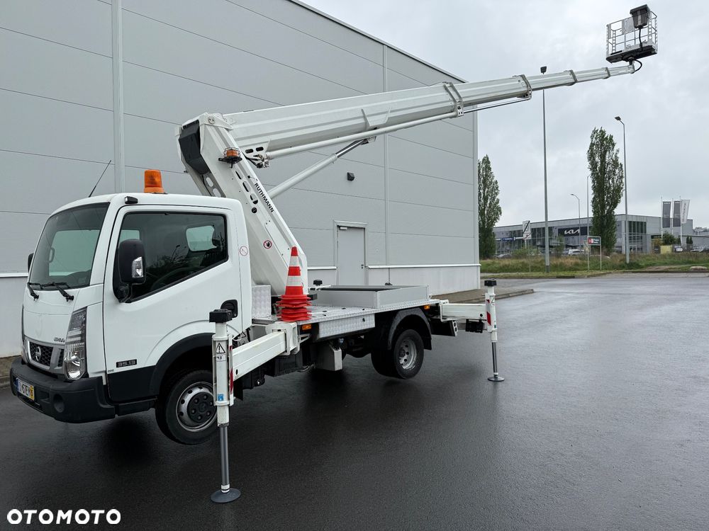 Nissan Podnośnik Koszowy Ruthmann TB 270 27 Metrów 15W Bok Zwyżka Stan Idealny jak Wumag GSR Multitel - 9
