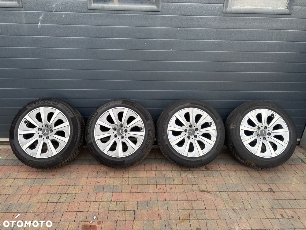Alufelgi z Oponami 5x112 Mercedes 8jx17 ET 41 225/55/17 Michelin A2224010802 - 2