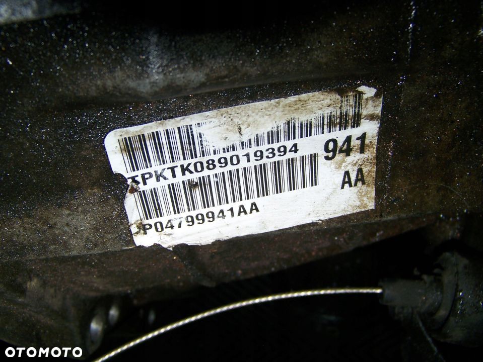 CHRYSLER 300M LR 2.7 V6 203KM SKRZYNIA P04799941AA - 5