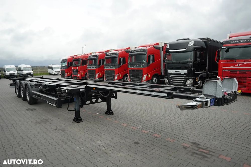 Kögel SEMIREMORCĂ CONTAINER / UNIVERSAL / SPATE EXTENSIBIL / PENTRU TOATE CONTAINERELE - 8