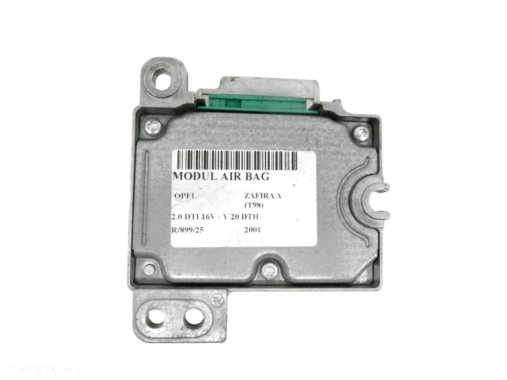 MODUŁ AIRBAG OPEL ZAFIRA A (T98) 90582536 5WK4190 1923594 - 6