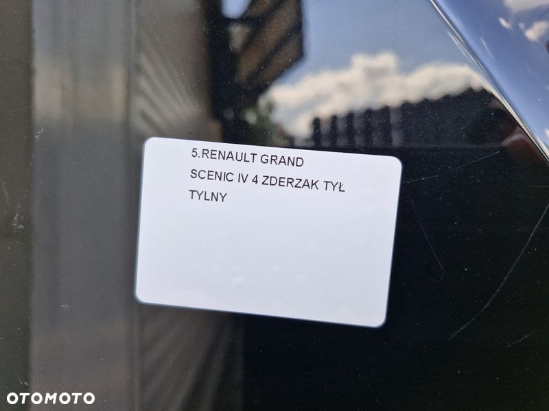 RENAULT GRAND SCENIC  IV 4 ZDERZAK TYŁ TYLNY BIXUP - 5