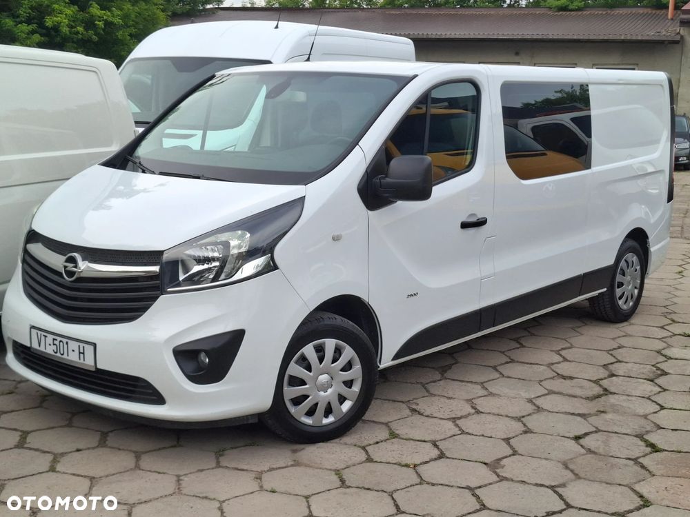 Opel Vivaro 2016 Long dubel kabina brygadówka klima Faktura VAT 23% - 6