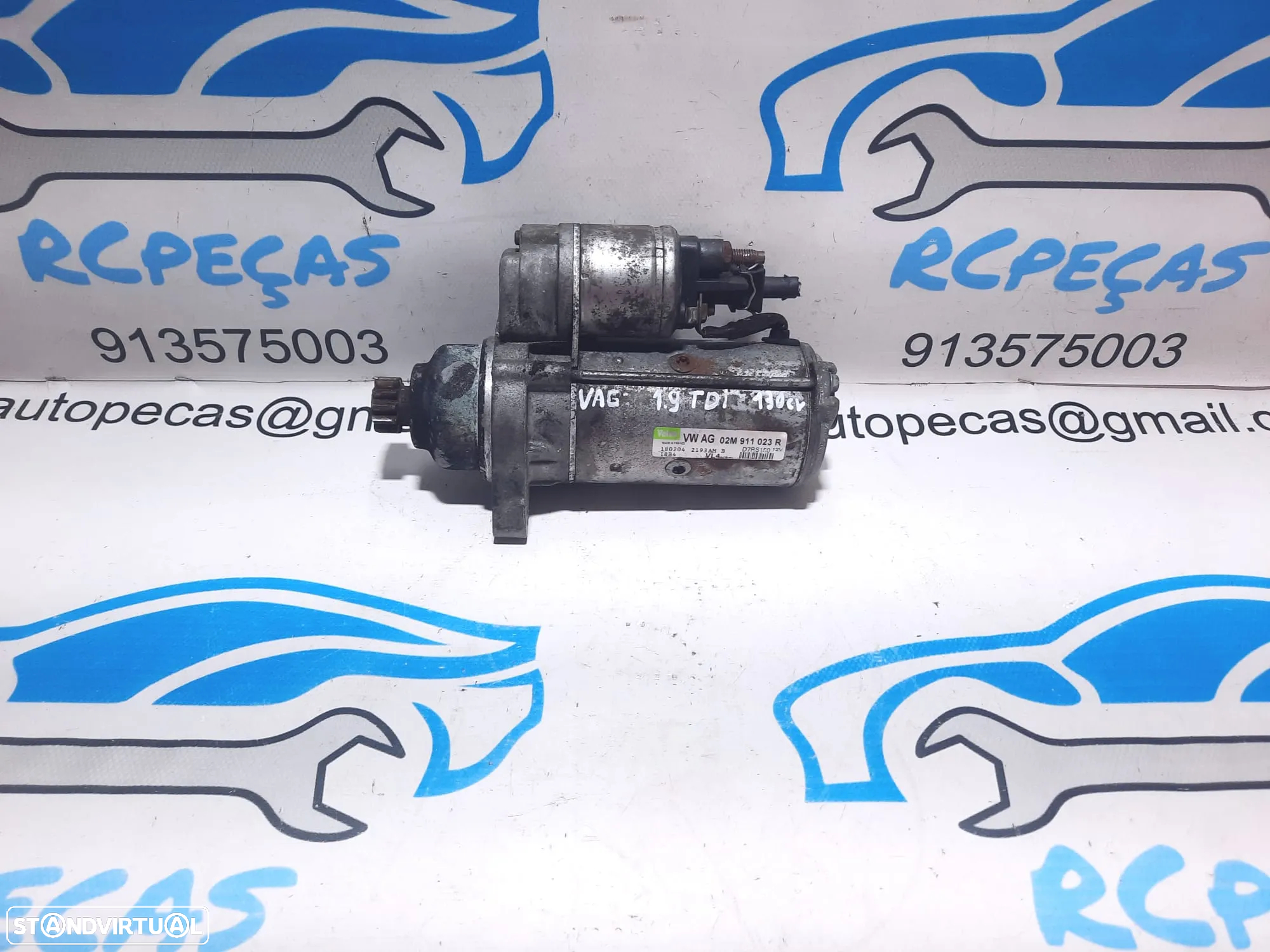 MOTOR ARRANQUE GROUP VAG AUDI A4 B6 1.9 TDI 8V 130CV 02M911023R A3 8P VW VOLKSWAGEN GOLF TOURAN CADDY EOS PASSAT SEAT LEON TOLEDO ALTEA - 2