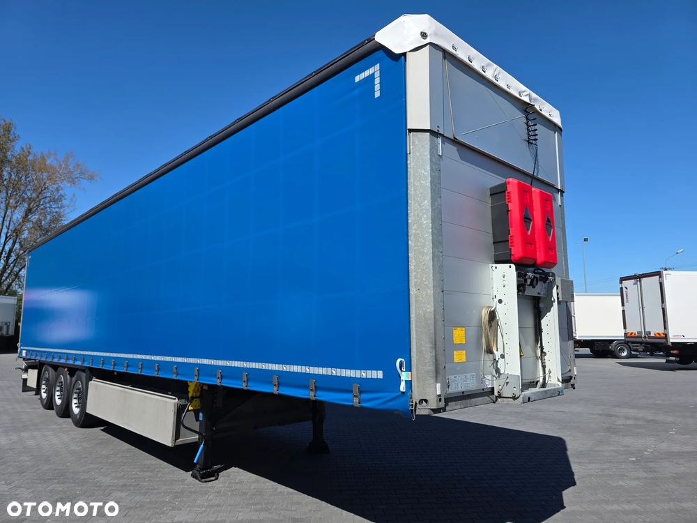 Schmitz Cargobull Firanka Dach Podnoszony Oś Podnoszona 2,80 Wysoka SUPER STAN JAK NOWA ! ! ! - 6