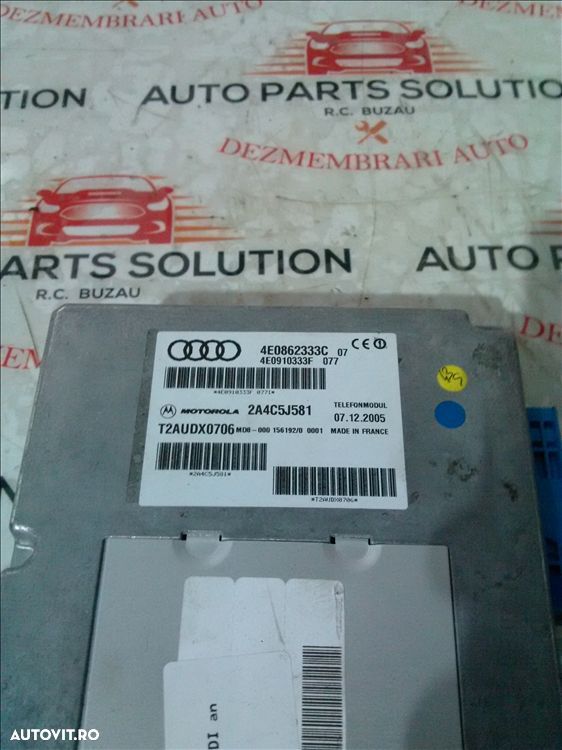 modul telefon audi a8 3.0 tdi an fabr. 2005 - 1