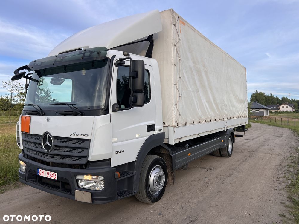 Mercedes-Benz ATEGO 1224 , Winda , ADR, Klimatyzacja, Burto-Plandeka - 1