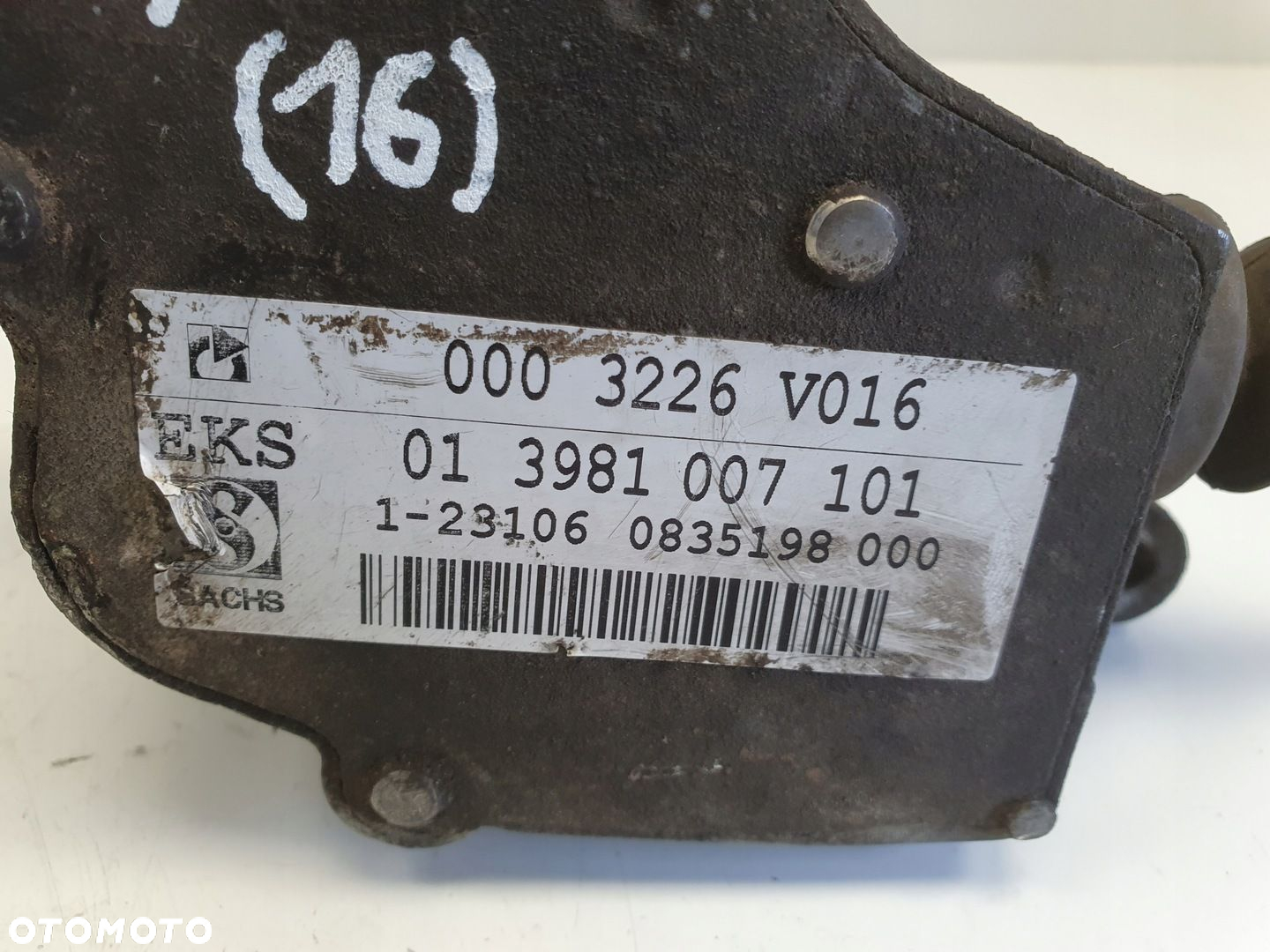 Smart ForTwo 0.7 T turbo WYSPRZĘGLIK 013981007101 0003226V016 - 2