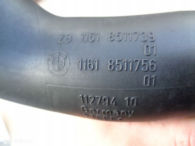rura wąż intercoolera bmw e90 e91 316d 318d 320d - 2