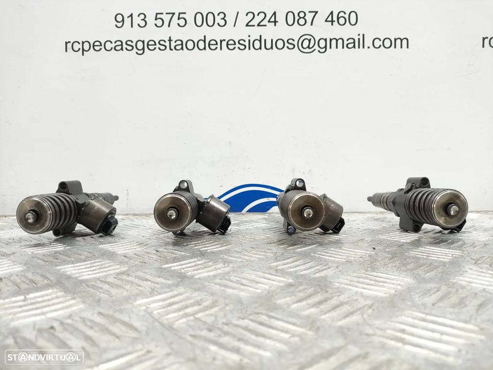 Conjunto Injetores Original Bosch VAG VW Volkswagen Audi Seat Skoda 2.0 TDI 140cv 0414720404 03G130073G - 8