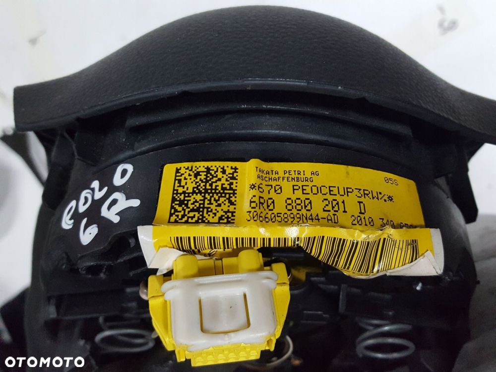 VW POLO 6R 09-14r PODUSZKA AIRBAG KIEROWCY - 4