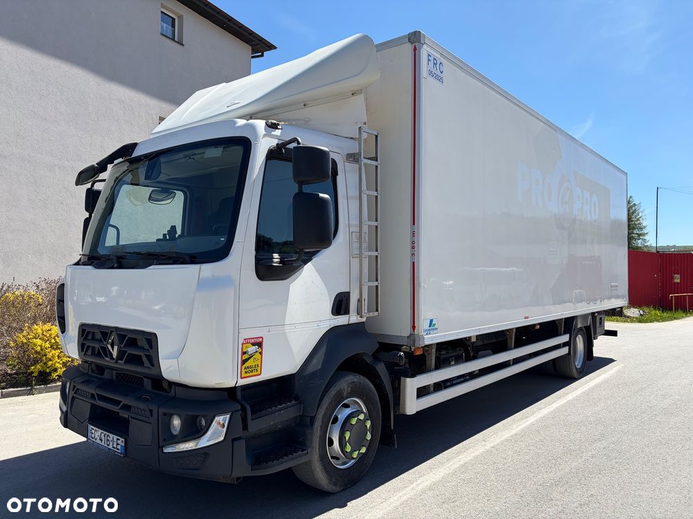 Renault D 16.250 Kontener kurierka izoterma 19 palet klima winda - 3
