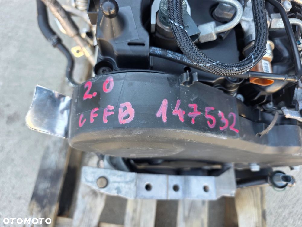 SILNIK KOMPLETNY AUDI VW SEAT SKODA 2.0 TDI CFF CFFB 147532 KM ORYGINAŁ !*3 - 14
