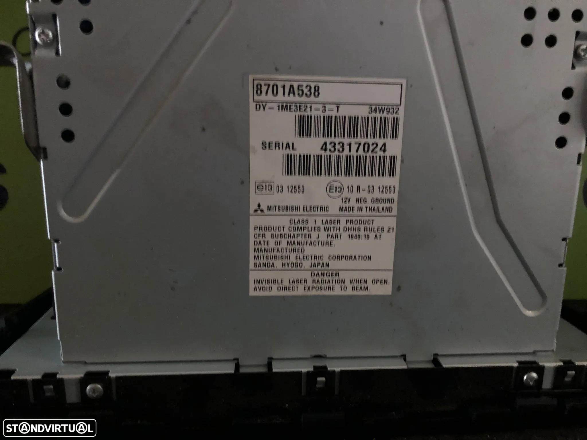 MITSUBISHI SPACE STAR VI RADIO CLIMATRONIC BLUETOOTH - R137 Z400 S069 - 4