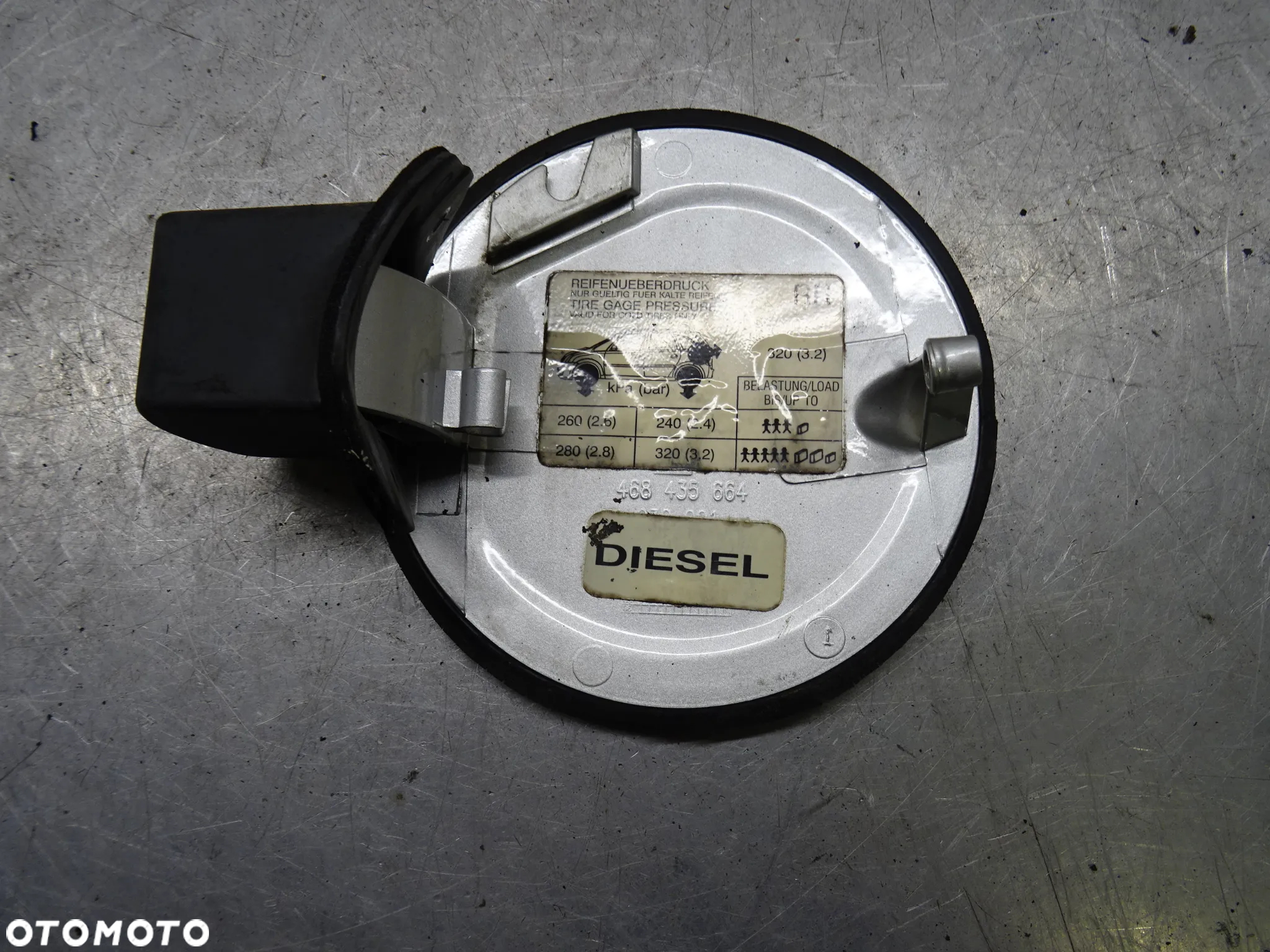 OPEL MERIVA A 03-05 1.7 CDTI KLAPKA WLEWU PALIWA - 3