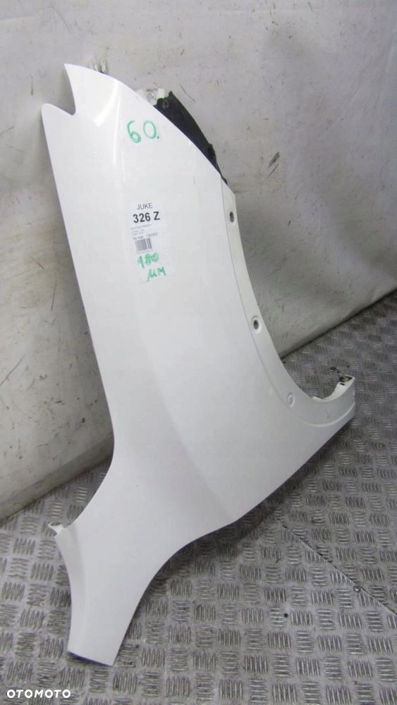NISSAN JUKE F15 BŁOTNIK PRAWY PRZÓD 326 Z 10- - 1