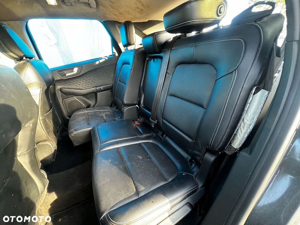 KOMPLET FOTELE PRZÓD TYŁ SKÓRZANE GRZANE PODGRZEWANE FORD ESCAPE MK4 USA - 2