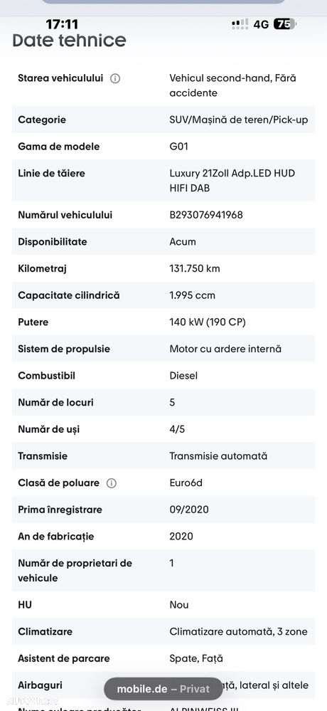 BMW X3 xDrive20d Aut. Luxury Line - 35