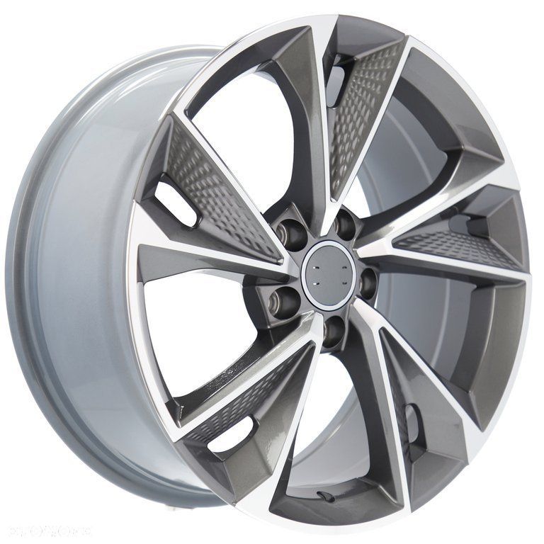 4x Felgi 18 m.in. do AUDI A3 8P 8Y 8V A4 B6 B7 B8 B9 A6 C5 C6 C7 C8 Q3 Q5 S-line - B1566 (FBX008) - 6