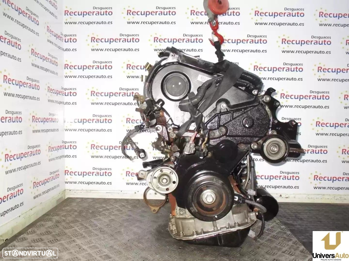 MOTOR COMPLETO TOYOTA AVENSIS BREAK FAMILIAR 2005 -1CDFTV - 2
