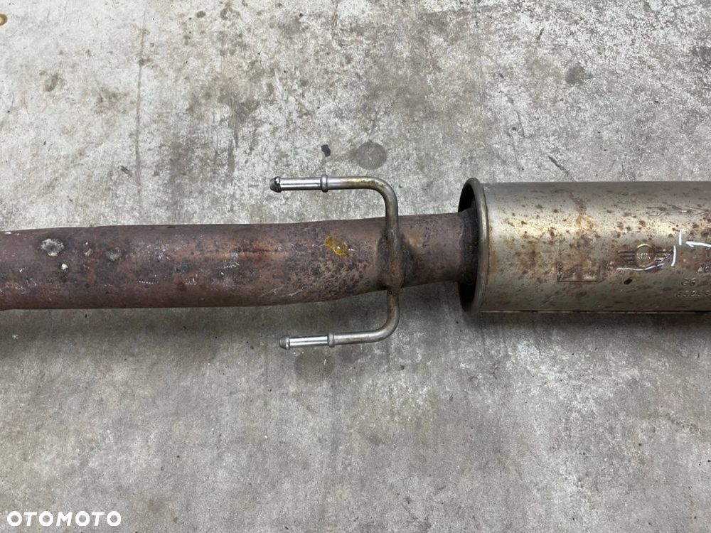 Wydech Mini Cooper One R55 R56 R57 06-13r. 1.6b benzyna tłumik środkowy oryginalny 2755162 - 4