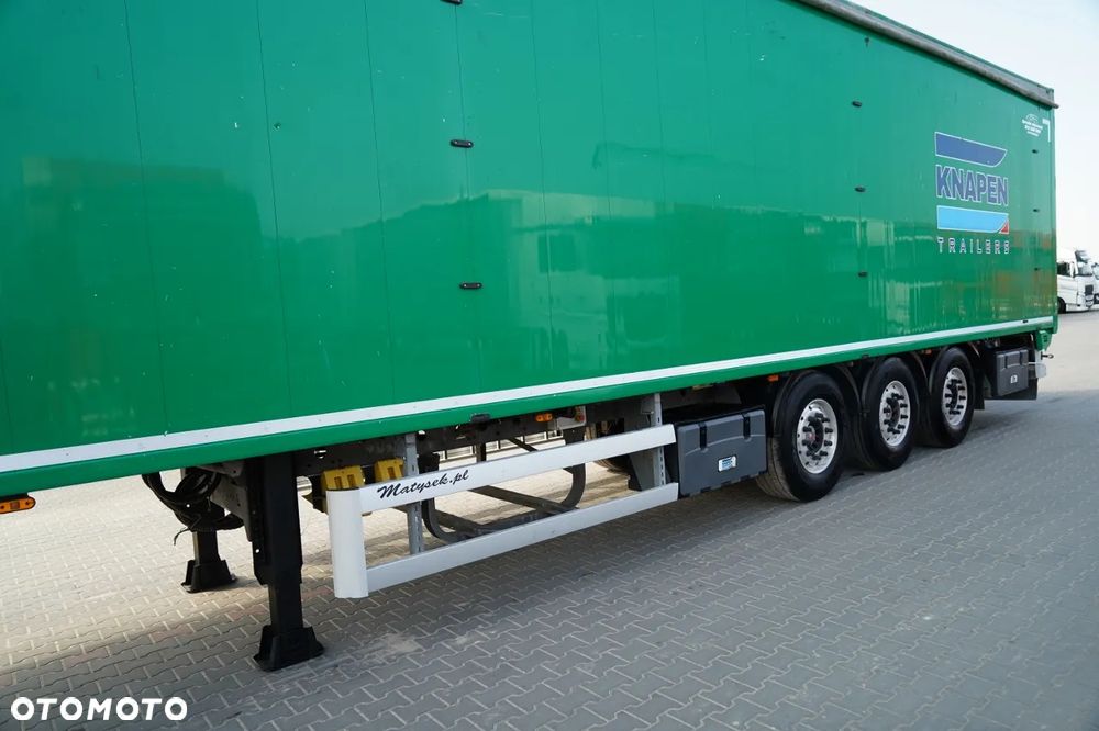 Knapen / RUCHOMA PODŁOGA / WALKING FLOOR / 94 m3  / OŚ PODNOSZONA / OSIE SAF / ALUFELGI / - 10