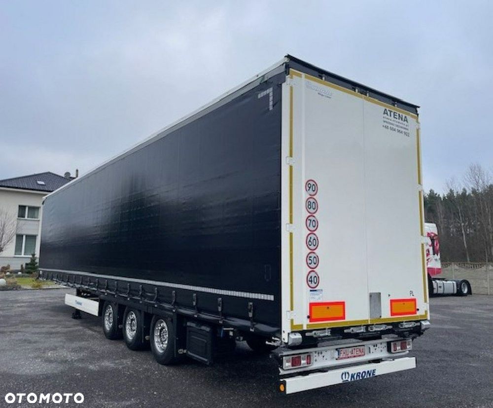 Krone Firana Mega, Oś podnoszona, Dach podnoszony - 7