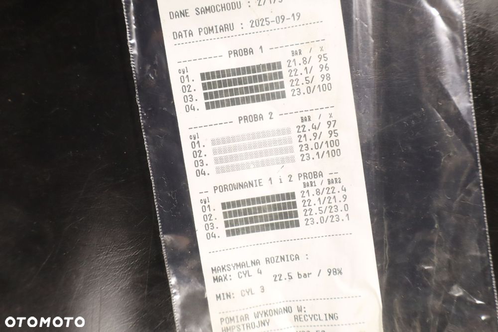 SILNIK  RENAULT LAGUNA III 2.0DCI  130KM M9RA802 - 2