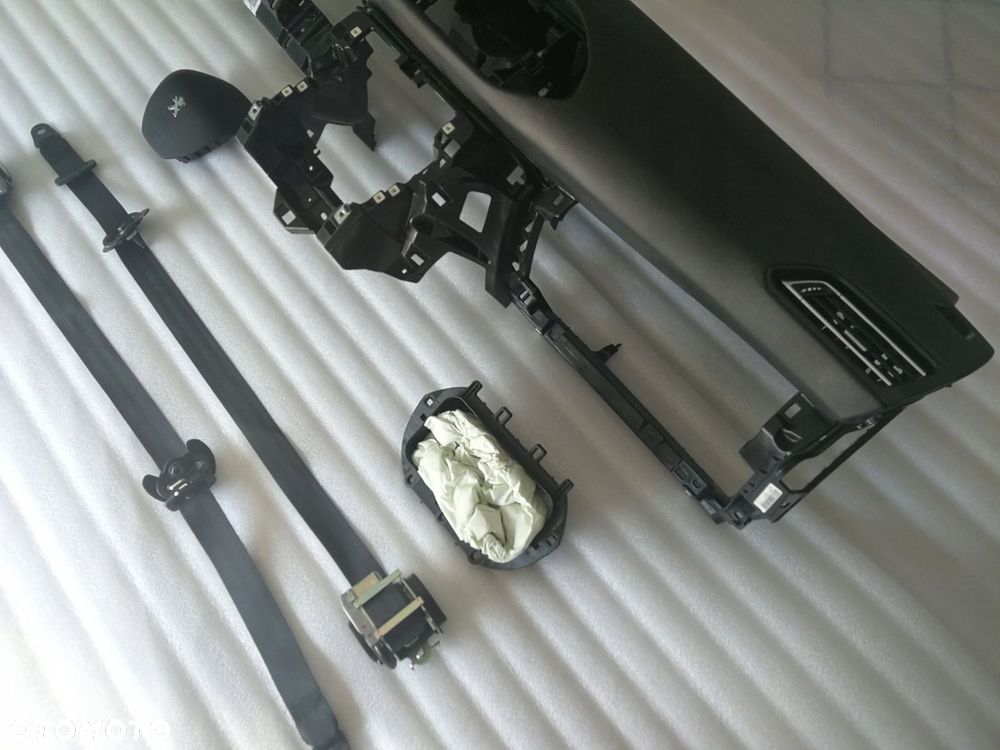 DESKA KONSOLA KOKPIT HYUNDAI AIRBAG PASY NAPRAWA - 6